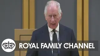 King Receives Addresses Senedd in Welsh and English