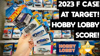 WE ARE BACK ON THE HUNT! NEW HOT WHEELS F CASE AT TARGET! I SCORED ANOTHER CHASE AT THE HOBBY LOBBY!