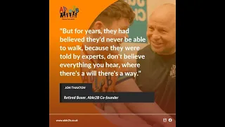 Jon Thaxton talks with Liam Hartery - Boxing Ricky Hatton, Able2B charity, winning British Title