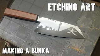 Forging A Japanese Knife - Bunka