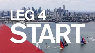 Leg 4 Start in Melbourne - Full Replay | Volvo Ocean Race