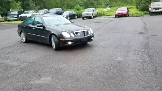 2007 Merceds E350 AMG Package Drifting Power sliding Donuts