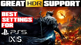 Lords of the Fallen - AMAZING HDR - Best Settings for PS5 / Xbox - No HDR Black Level Raise