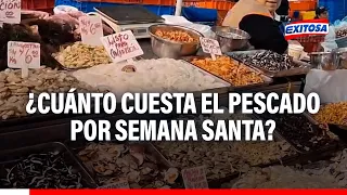 🔴🔵VMT: ¿Cuánto cuesta el pescado por Semana Santa?