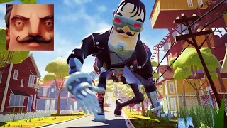 Hello Neighbor - New Neighbor Secret Neighbor Butcher Big Terminator History Gameplay