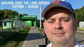 Cheapest and Fastest way to travel to Russia from EU 2022! Narva - Ivangorod border