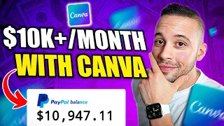 $10k+ Per Month Using Canva on Autopilot | Make Money Online