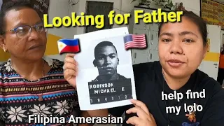 Filipina Amerasian 🇵🇭 Daughter is SEARCHING for 🇺🇲 Ex US Navy Airman Father! - for 55 years!
