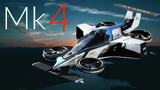 Airspeeder Unveils Mk4 eVTOL Ahead of First Crewed Flying Car Racing Series