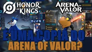 HONOR OF KINGS OU ARENA OF VALOR QUAL JOGAR? HONOR OF KINGS É UMA COPIA DO ARENA OF VALOR?