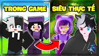 Minecraft Nhưng Siro Và Noob Ruby Biến Thành Người Thật Siêu Thực Tế