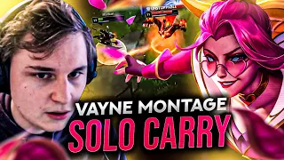 JE ME DOIS D'ÊTRE MALVEILLANT - Pandore Reacts 'VAYNE MONTAGE - SOLO CARRY | Ez LoL Plays #1070'