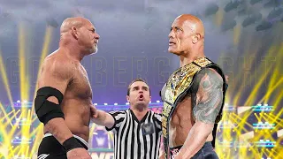 Goldberg vs The Rock World Championship Match