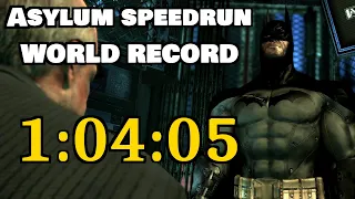 [Former WR] Batman: Arkham Asylum Speedrun (Any%) in 1:04:05