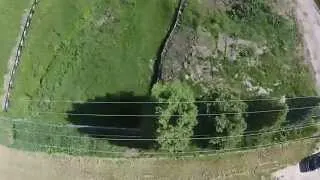 Epic Crash DJI Phantom 2 Vision+ fly away death drop