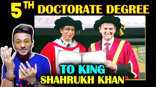 Shahrukh Khan Receives Honorary Doctorate From Melbourne's La Trobe University