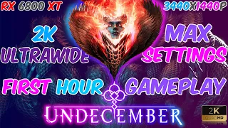 UNDECEMBER - First Hour Gameplay | ULTRAWIDE | 3440x1440P | AMD RX 6800 XT | R9 3900X |