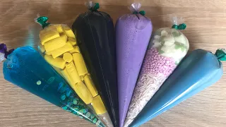 Making Crunchy Slime With Piping Bags | Satisfying Video #9 #slime #usaslime