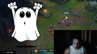 Tyler1 getting 'wildly ghosted' by this Kassadin!!!