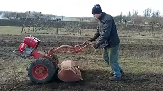 Фрезерування Саду  Мотоблоком Мотор Січ !  Відкриття Сезону  24 Лютого 2024 !