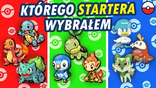 Którego Pokemona startera wybrałem?