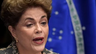 Em sessão histórica, Dilma faz apelo aos senadores