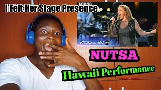 Nutsa Goes Nuts With Her Vocals And Moves On Stage In Beautiful Hawaii | Top 26 - American Idol 2023