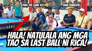 Hala Natulala ang mga Tao sa LAST BALL NI RICA! Babaeng Tirador ng Davao !November 2023