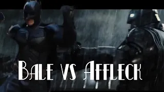 Ben Affleck Batman fight scene vs Christian Bales Batman