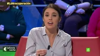 Irene Montero, Podemos: "¿Recuperación? Hay gente que no puede encender la calefacción"