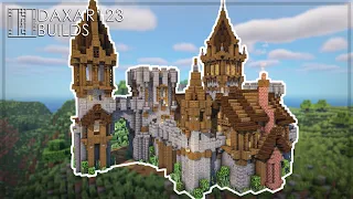 Big Castle in Minecraft | TUTORIAL | HOW to Build a Minecraft  Base / Fort / Castle / Keep