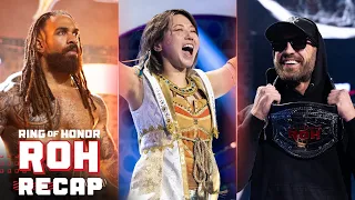 Undisputed Kingdom, Yuka Sakazaki, Gates of Agony, + more in action | ROH TV 4/25/24