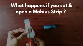 What happens if you cut and open a Möbius Strip ? | The Math Grapher