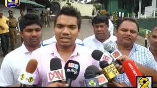 Namal Rajapaksa speaks - Live at 8 News