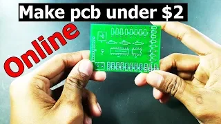 How to make professional look PCB under 2$ online||Pcb prototype jlcpcb