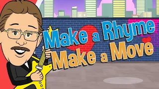 Make a Rhyme, Make a Move | Rhyming Words | Jack Hartmann