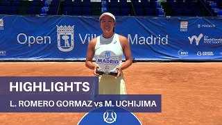 W100 Madrid | Final Highlights | Leyre Romero Gormaz vs Moyuka Uchijima | 19.05.2025