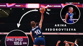 Arina Fedorovtseva 17 Years old This is amazing year for her - Amazing volleyball player