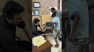 Kids paralysed by a putting wrong injection in his buttocks