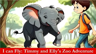 I can Fly: Timmy and Elly's Zoo Adventure (Original story for kids)