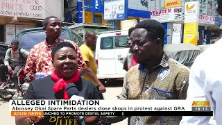 Alleged Intimidation: Abossey Okai Spare Parts dealers close shops in protest against GRA (2-10-23)