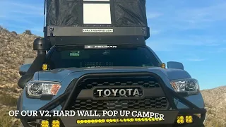 The Worlds BEST Hard Wall Hybrid Camper WALK AROUND // Oru Designs USA Bruin