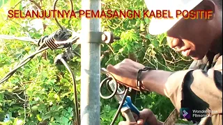 PEMASANGAN KABEL SR KE KWH METER