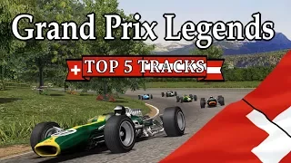 Grand Prix Legends - Top 5 Tracks Switzerland & Austria