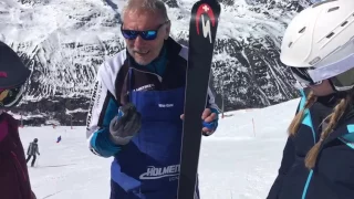 HOLMENKOL Kantenpräparation EdgeTrick / unterwegs beim DSV Skitest 2017