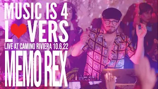 Memo Rex Live Set Debut at Music is 4 Lovers [2022-10-06 @ Camino Riviera, San Diego] [MI4L.com]