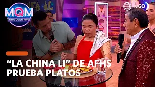 Mande Quien Mande: "La China Li" de "Al Fondo Hay Sitio" probó los platos de Pía y Carlota (HOY)