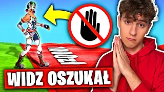 WIDZ WYGRAŁBY 1000 ZŁ ALE OSZUKAŁ w Fortnite