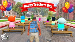 Franklin and Shinchan & Friends Celebrating Happy Teachers Day with Serbian Lady And Evil Teacher