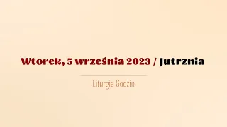 #Jutrznia | 5 września 2023